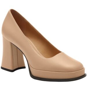 COACH Women's Sculpted Block Heel Pumps